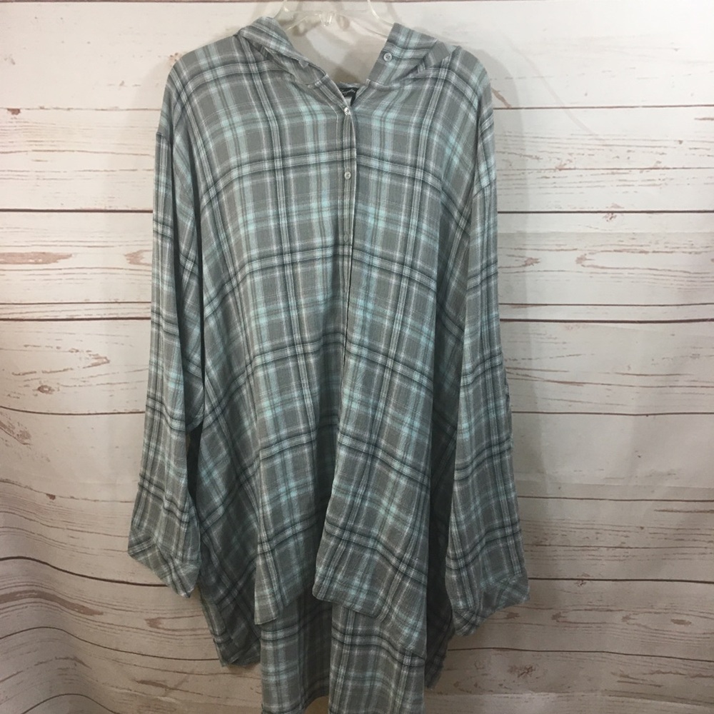 Supplies Long Plaid Shirt